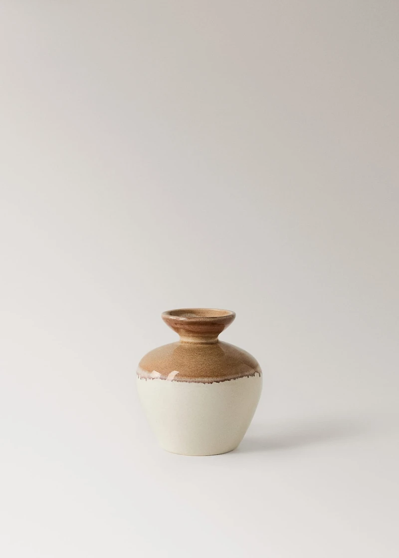 stoneware vase