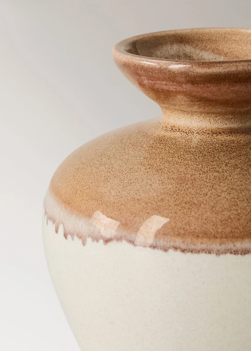stoneware vase
