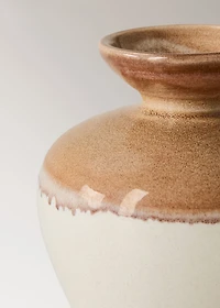 stoneware vase