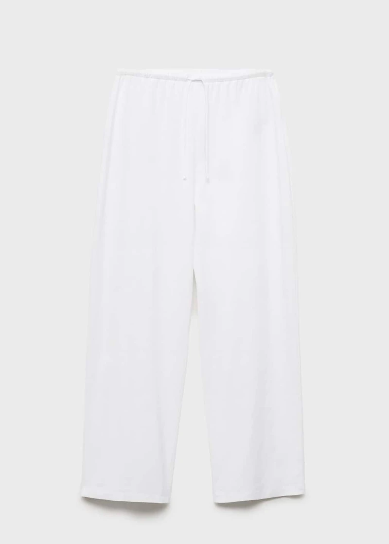 Long cotton pajama pants