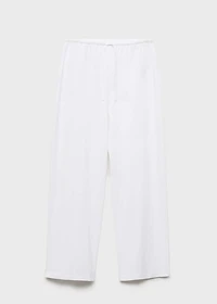 Long cotton pajama pants