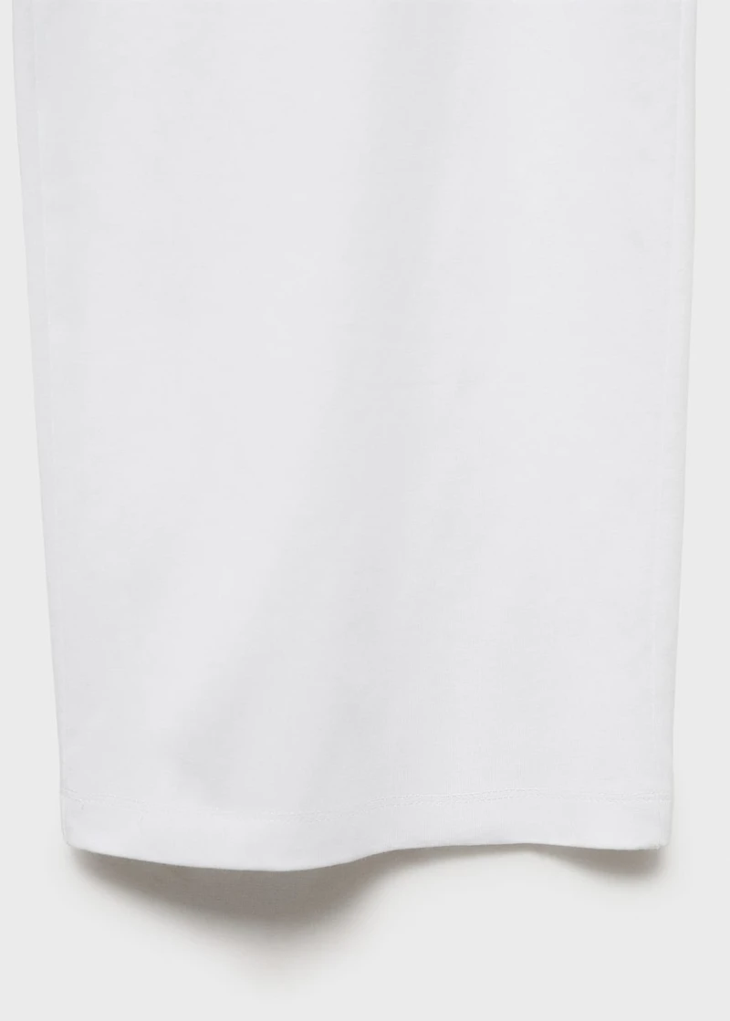 Long cotton pajama pants