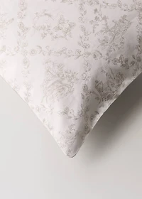 Toile de Jouy percale cotton duvet cover for crib