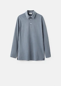 Cotton basic polo shirt