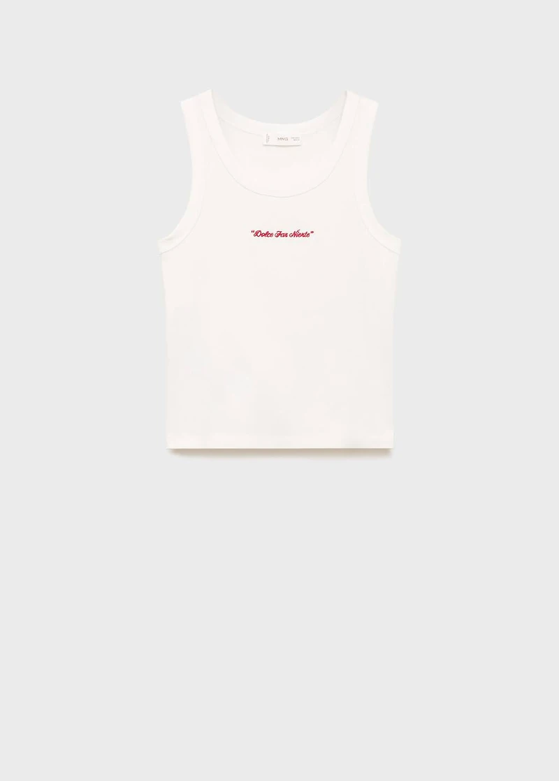 Embroidered top