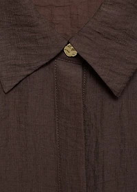 Lyocell shirt with adjustable waist