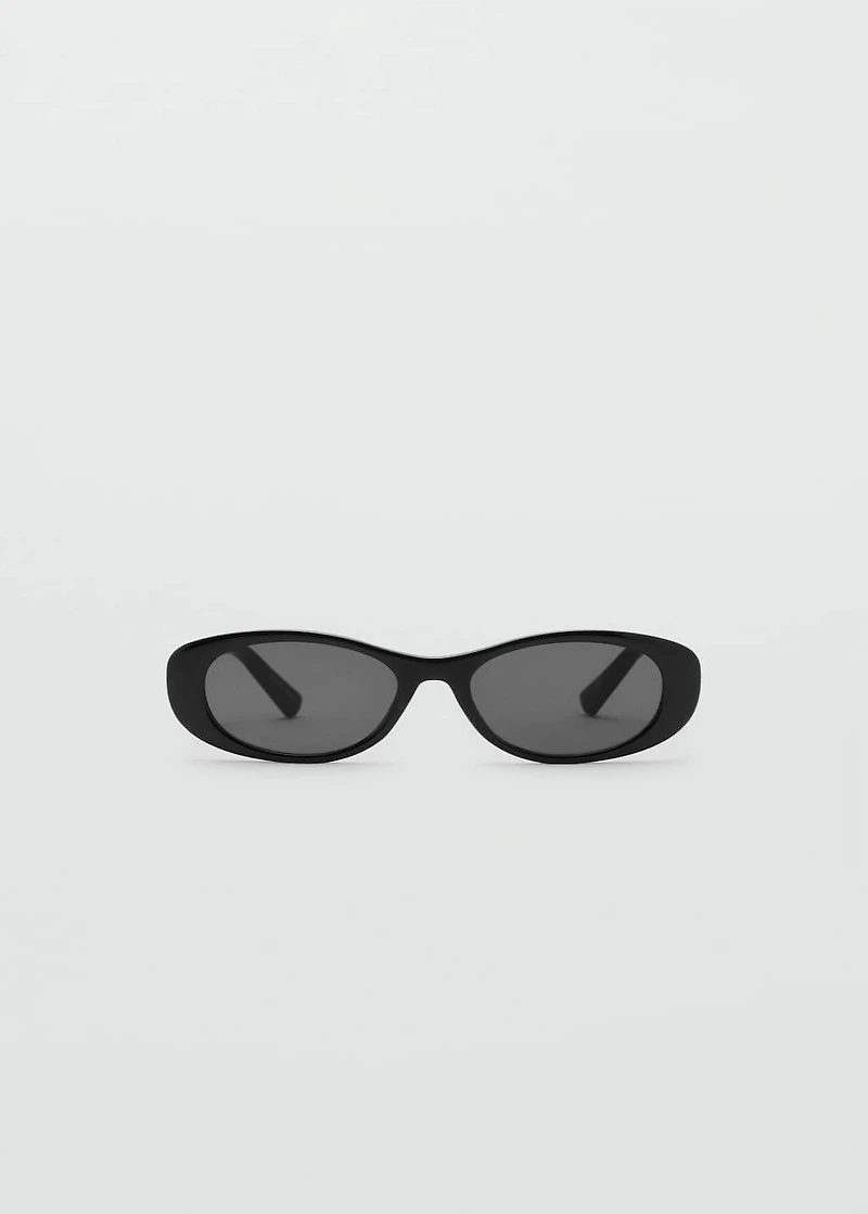 Oval-frame sunglasses