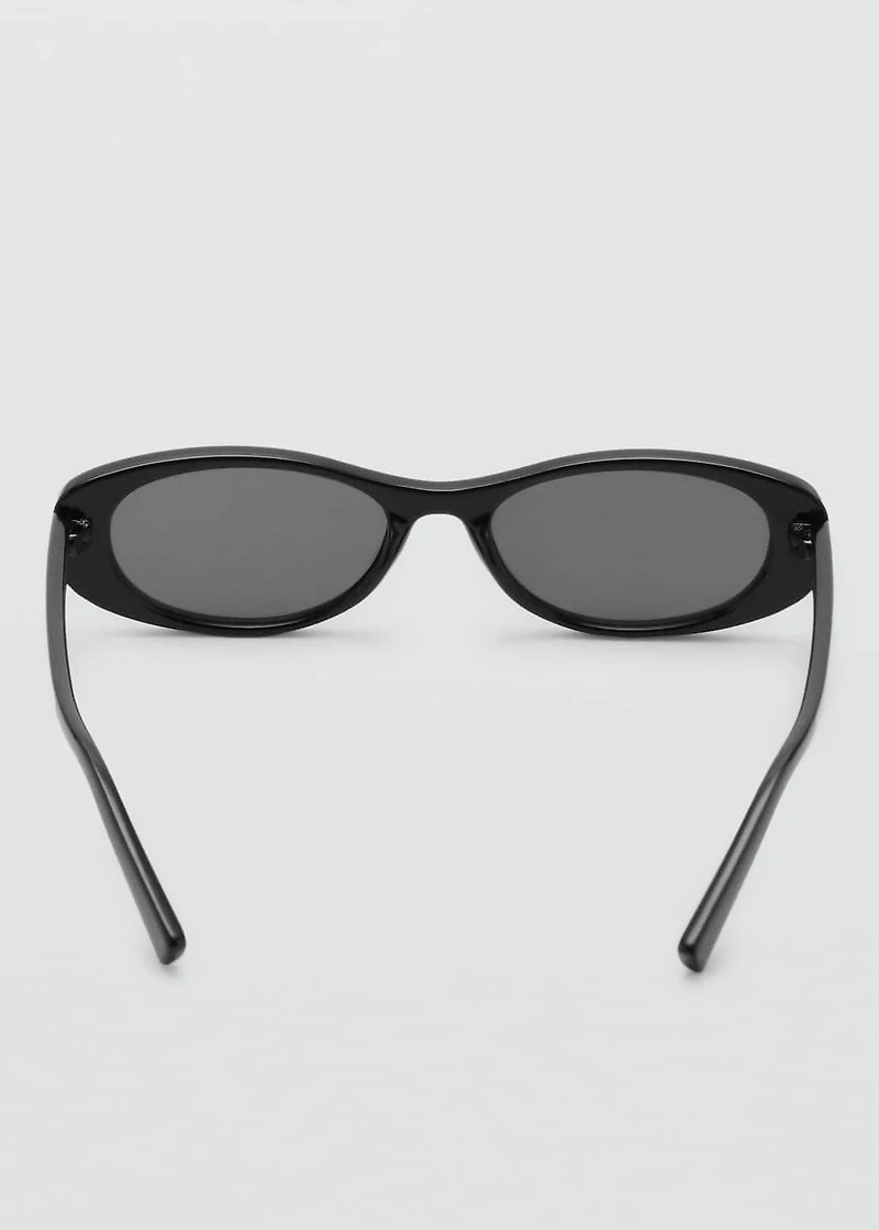 Oval-frame sunglasses