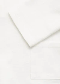 Pocket cotton T-shirt