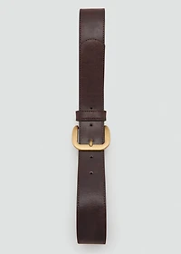 Square buckle belt