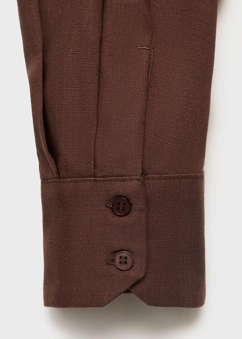 Lyocell shirt with pocket