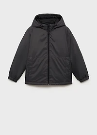 Water-repellent quilted coat
