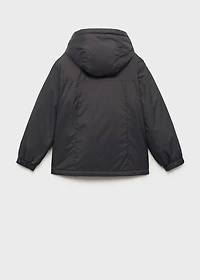 Water-repellent quilted coat