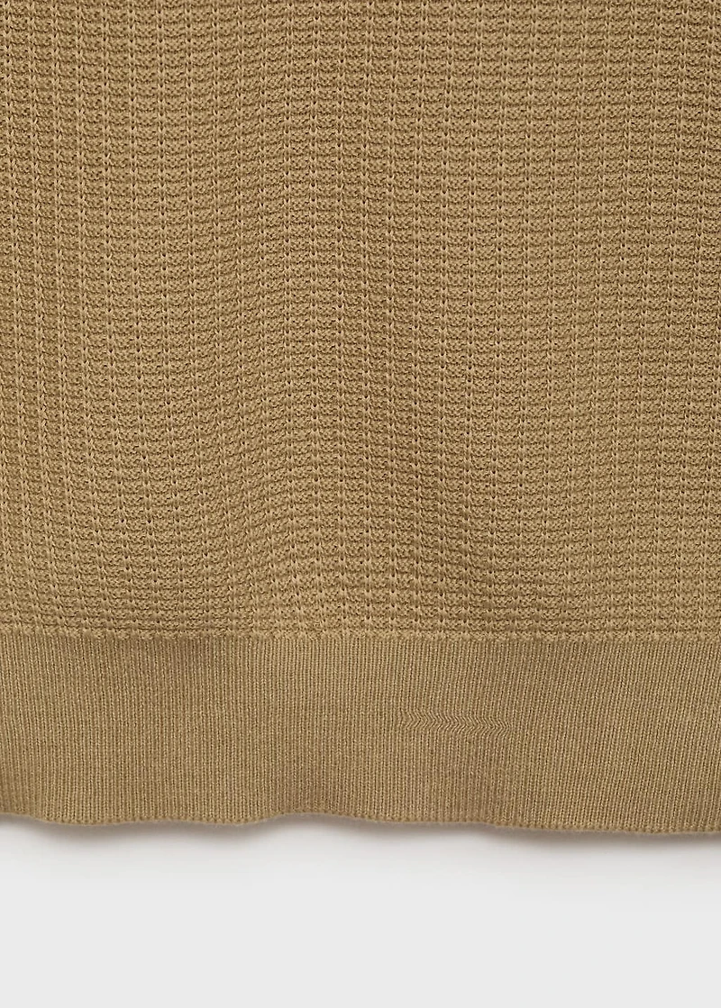100% cotton knitted t-shirt