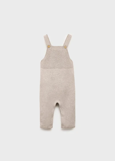 Knitted dungaree combo