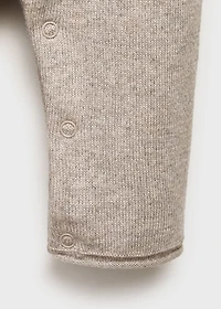 Knitted dungaree combo