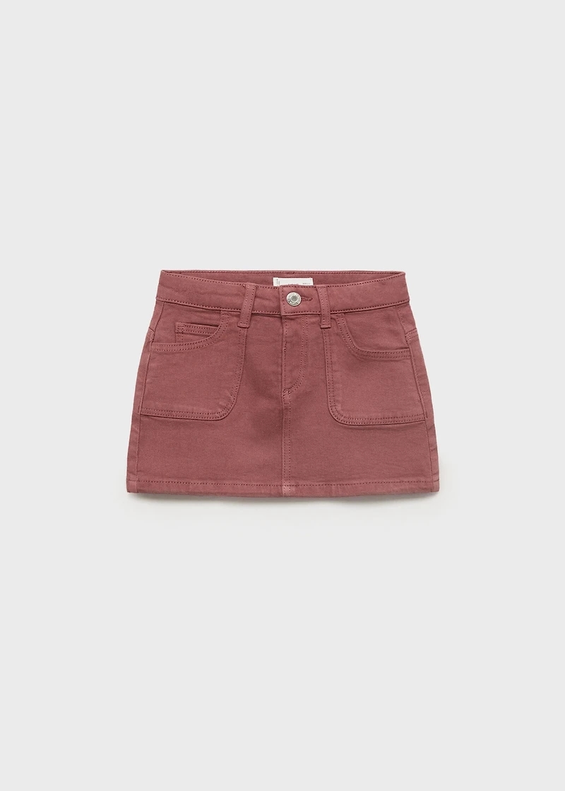 Denim skirt
