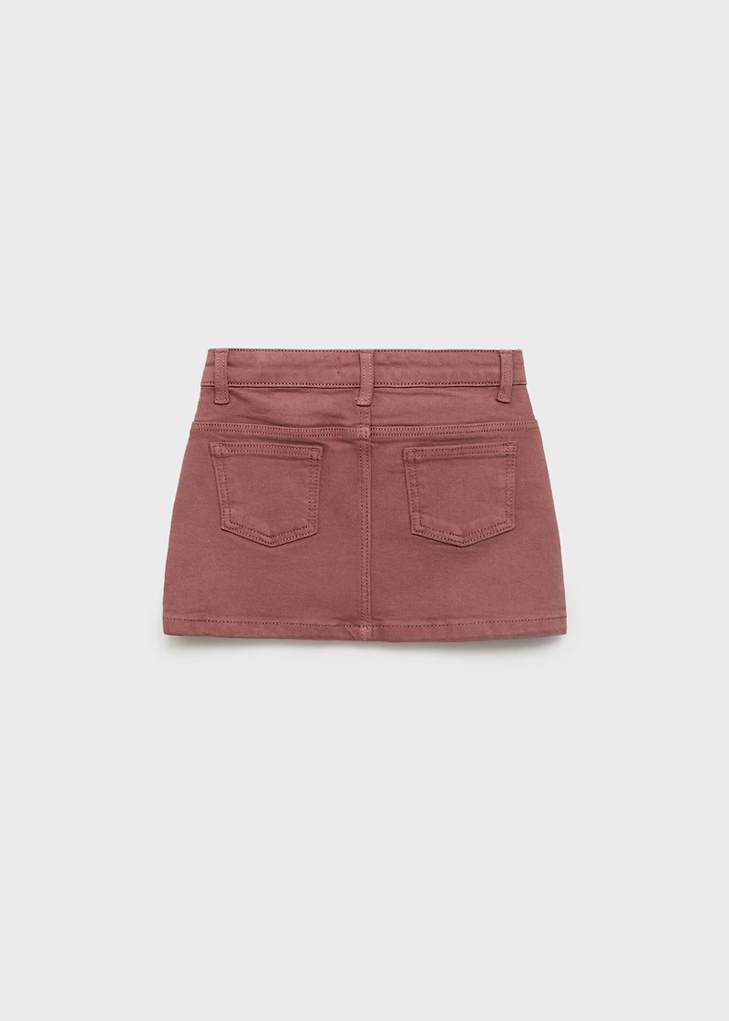 Denim skirt