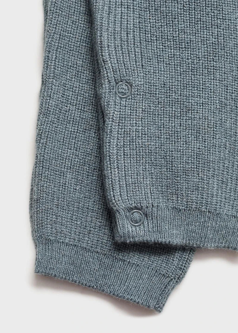 Knitted long jumpsuit