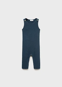 Knitted long jumpsuit