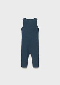 Knitted long jumpsuit
