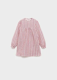 Printed short dress