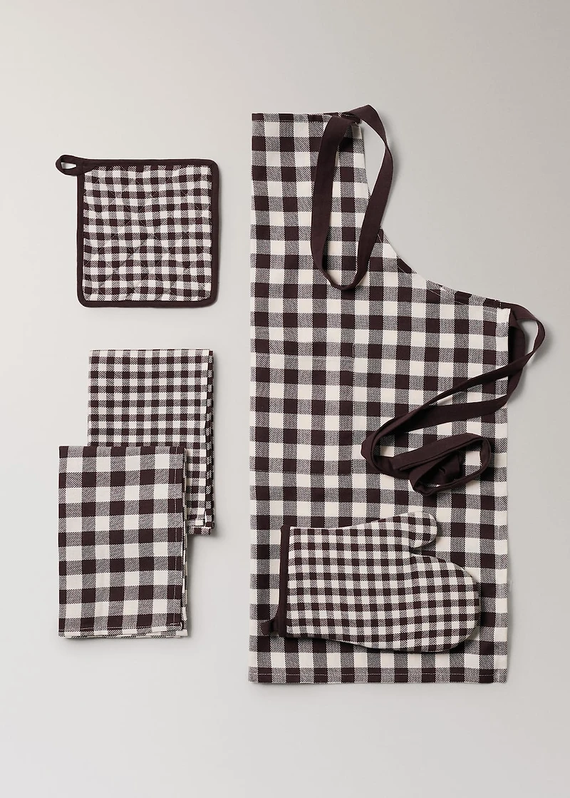 Gingham kitchen towels