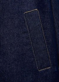 Denim crop jacket