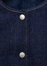 Denim crop jacket