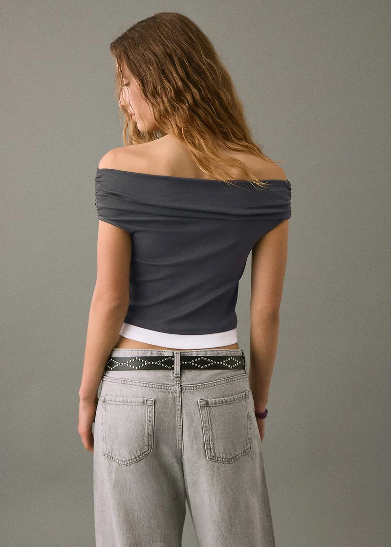 Off-shoulder top