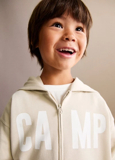 Printed hoodie
