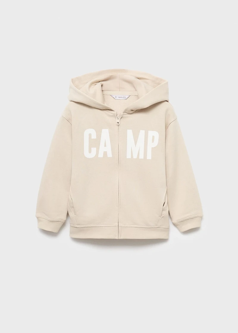 Printed hoodie