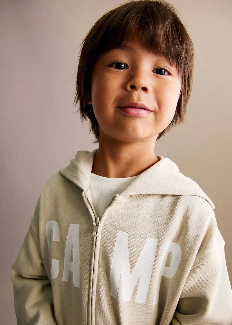 Printed hoodie