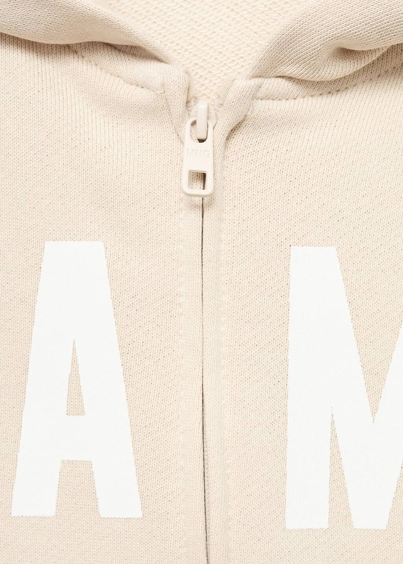 Printed hoodie