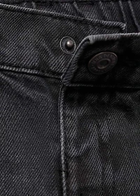 Straight cotton jeans
