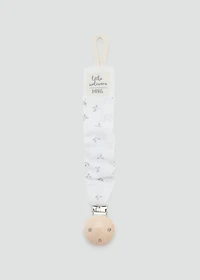 Printed brooch pacifier holder