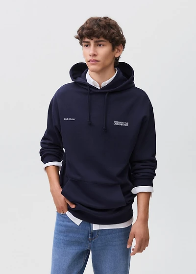 Printed hoodie