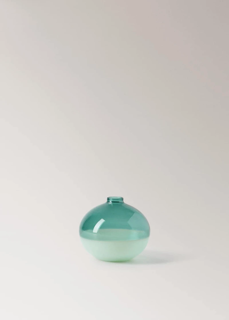 Borosilicate bud vase