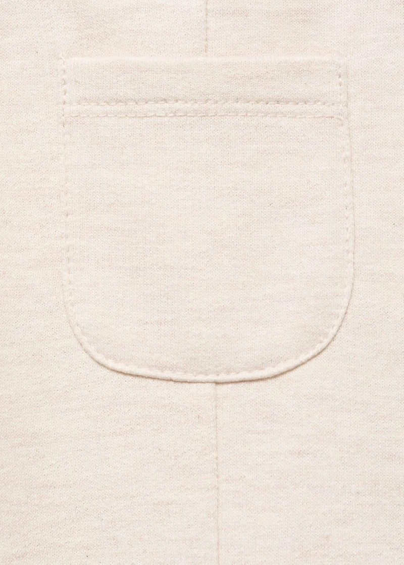 Long cotton dungarees