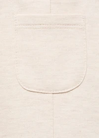 Long cotton dungarees