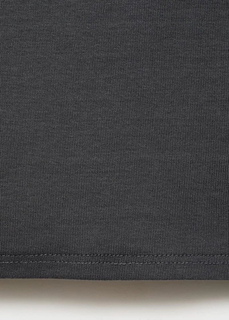 Boat-neck strapless top