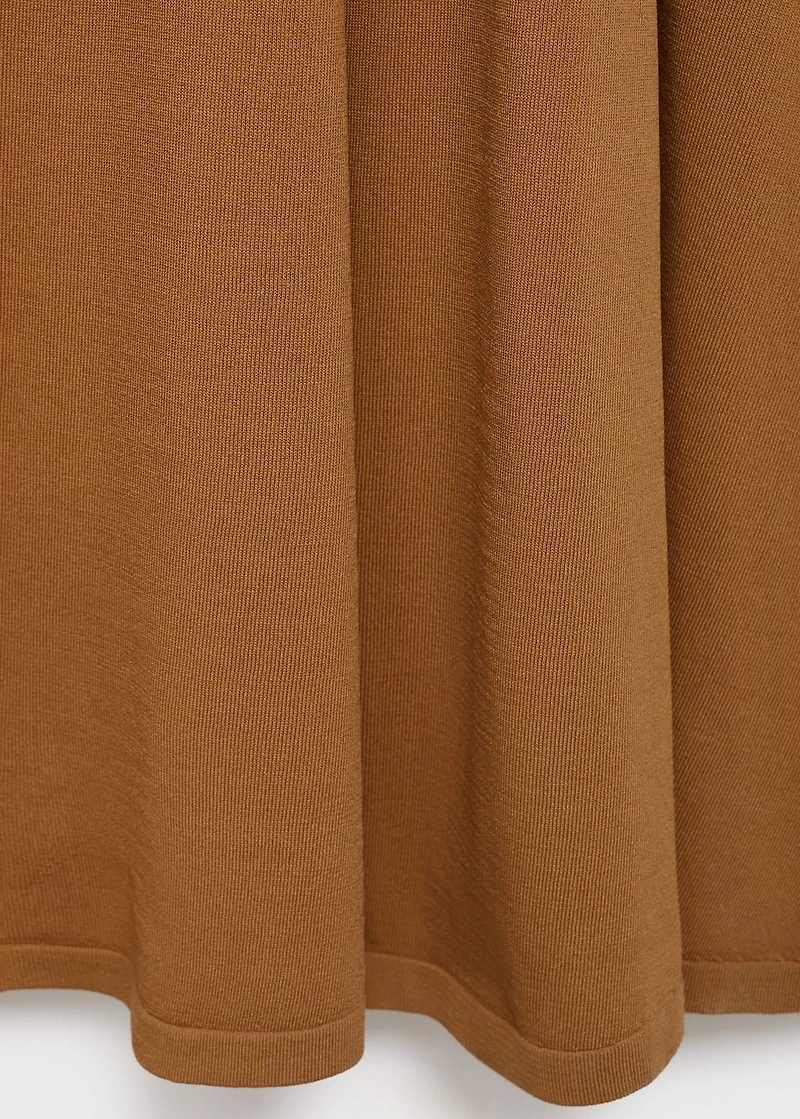 Knit long dress