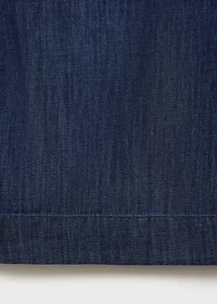 Denim crop top