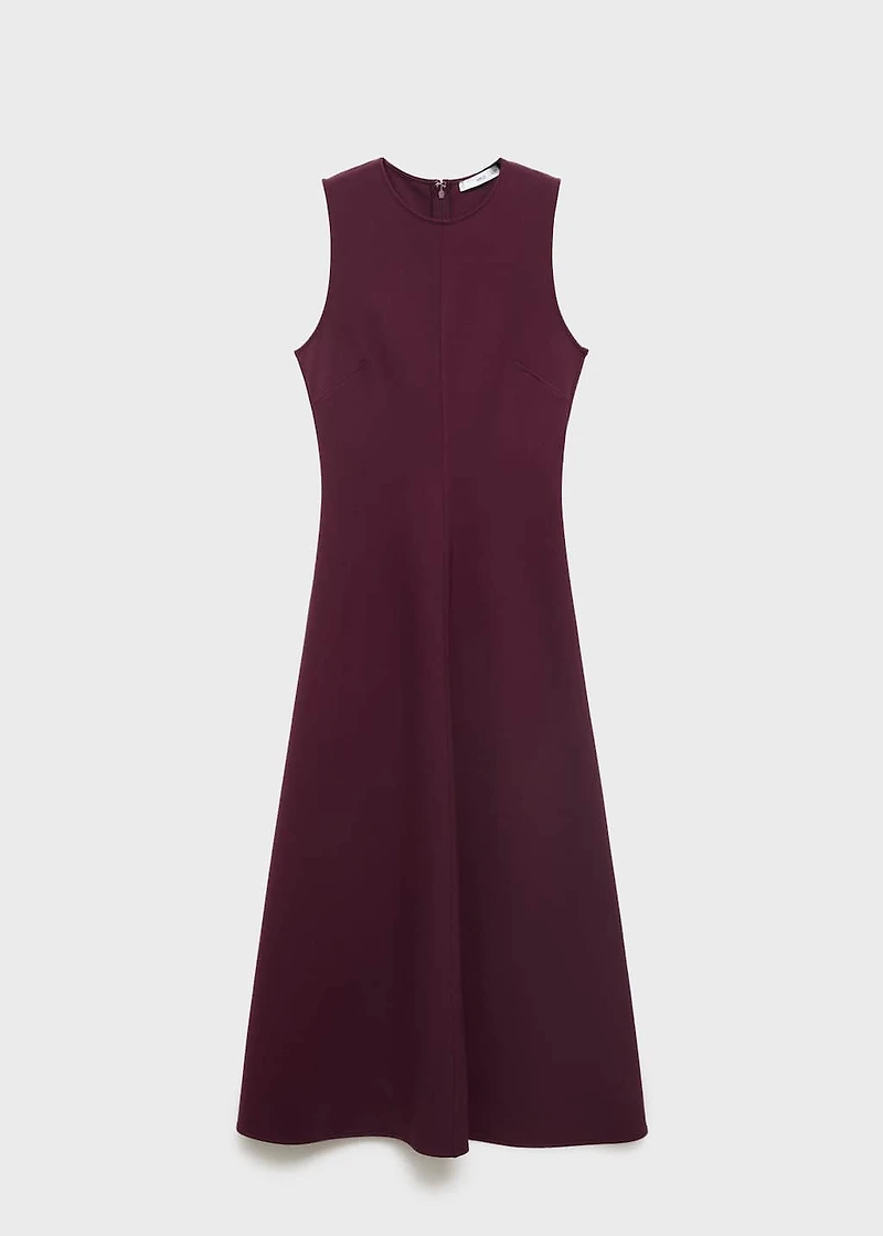 Long flared dress