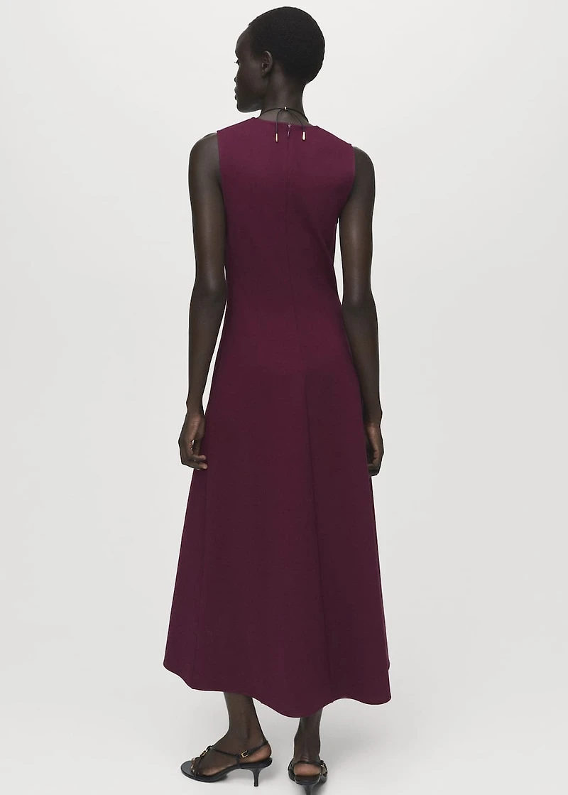 Long flared dress