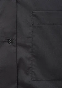 Poplin pajama shirt