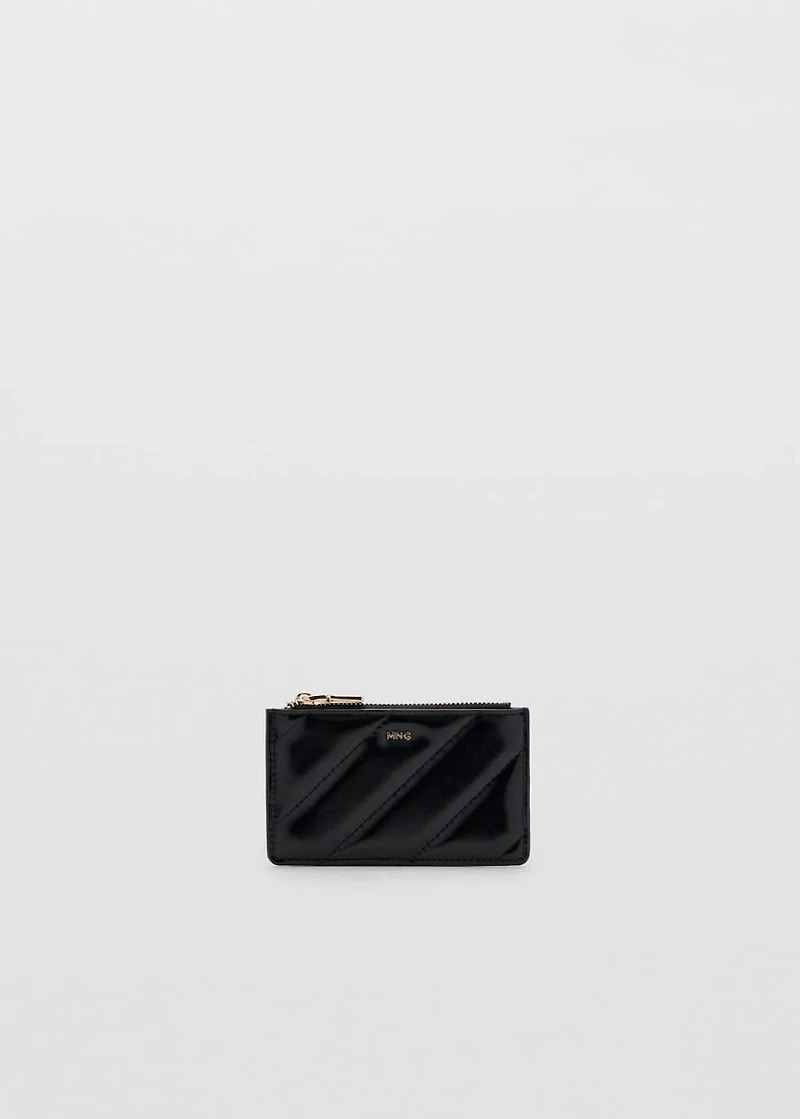 Small quilted wallet