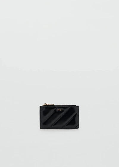 Small quilted wallet