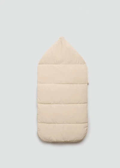 Fur-effect walking bag