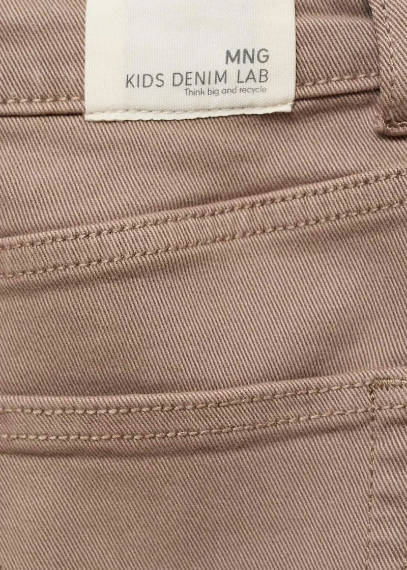 Denim cotton skirt